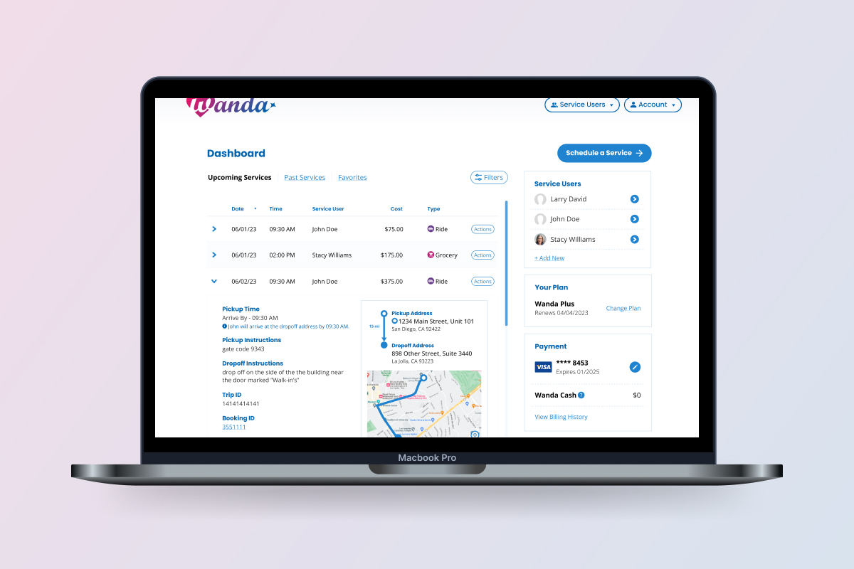 The same components across desktop and mobile